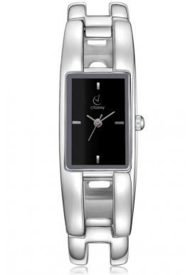 Dámske elegantné hodinky striebornej farby s bielym ciferníkom