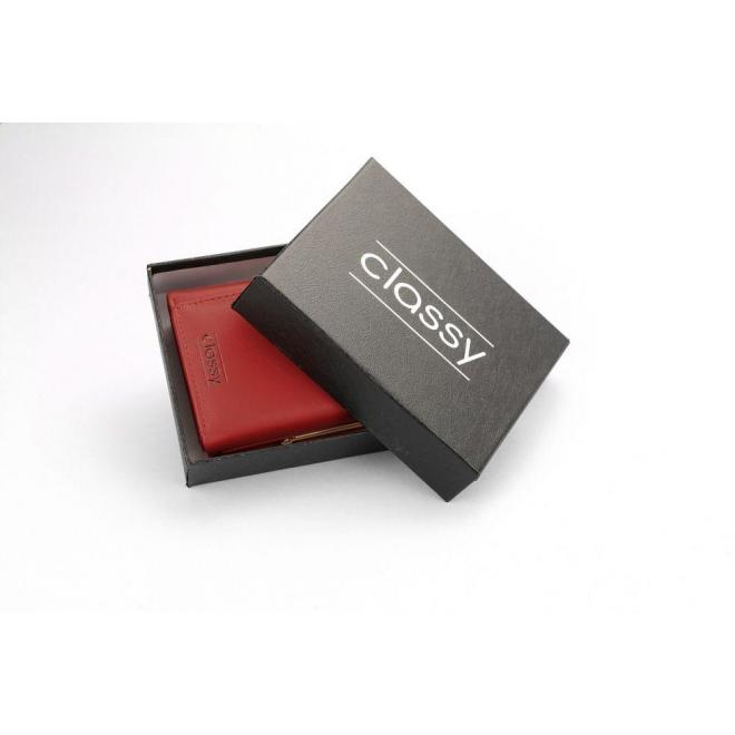 Štýlová dámska peňaženka červenej farby