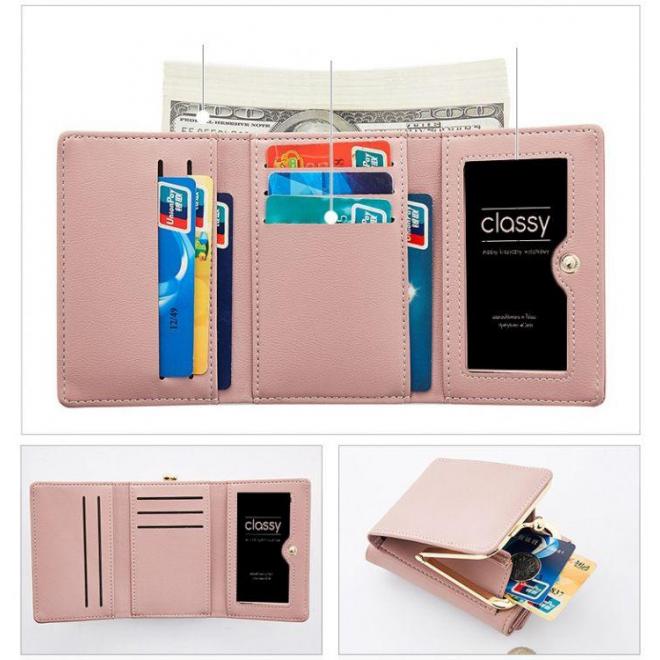 Štýlová dámska peňaženka červenej farby