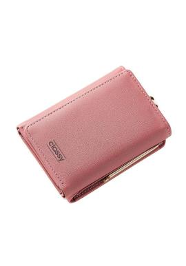 Ružová štýlová peňaženka pre dámy vo výpredaji