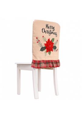 Vianočný poťah na stoličku