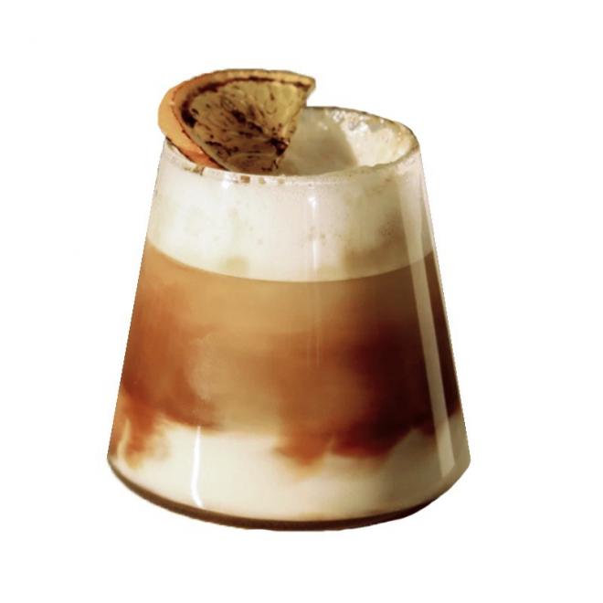 Súprava šiestich sklenených pohárov na kávu, whisky, dezert - 300 ml