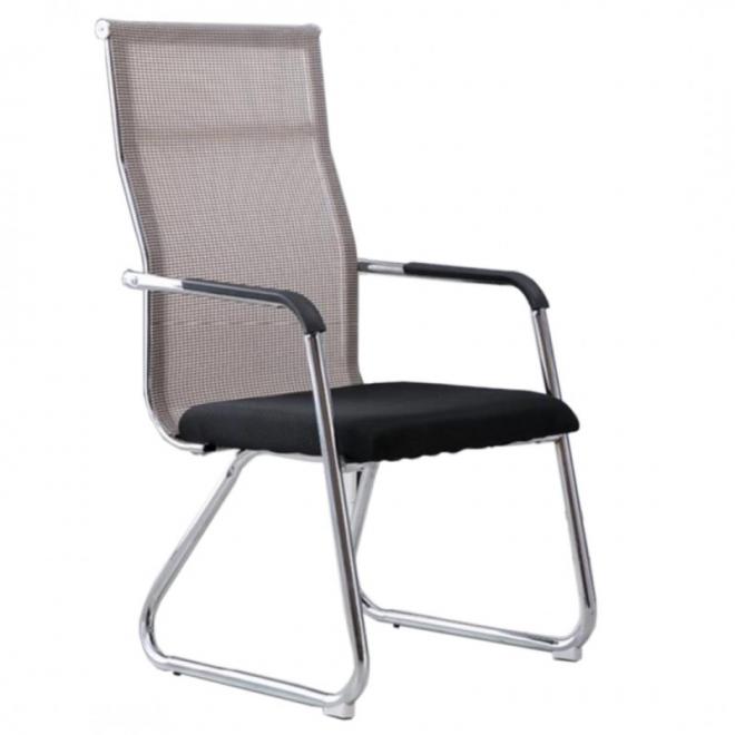 Univerzálna stolička v sivo-čiernej farbe