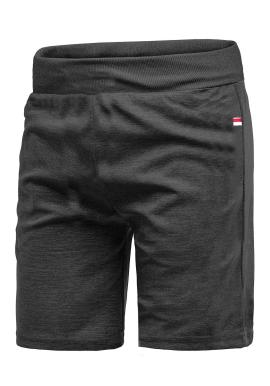 Pánske teplákové kraťasy v tmavosivej farbe