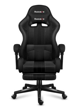 Herné kreslo Huzaro v čiernej farbe