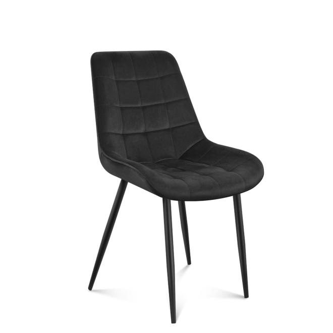 E-shop Čierna jedálenská stolička Mark Adler PRINCE 3.0 BLACK