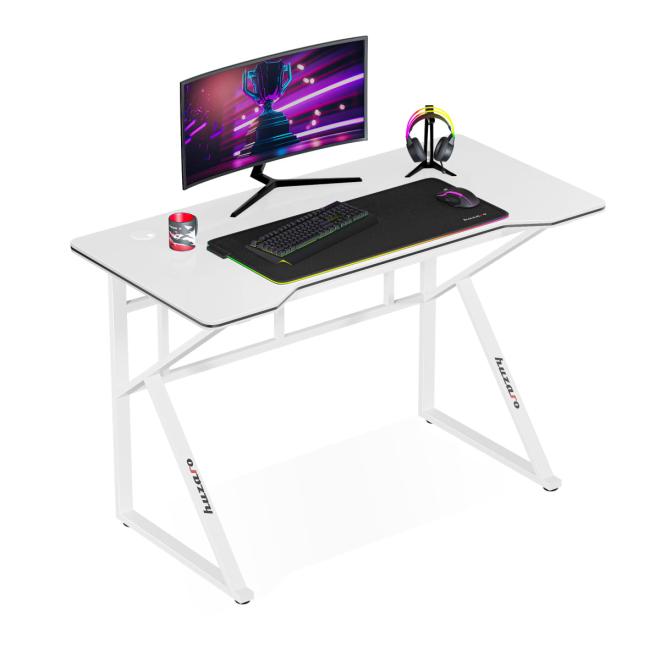 E-shop Herný biely stôl Huzaro HERO 1.6 WHITE