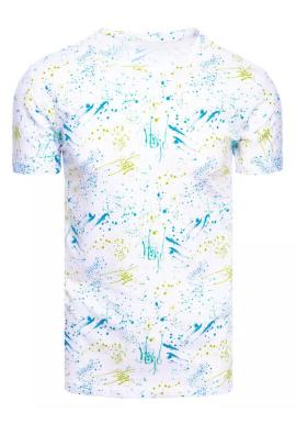 Pánske biele tričko s potlačou