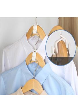 Háčiky na vešiaky do šatníka - 10 ks