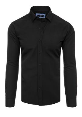 Elegantná pánska košeľa čiernej farby