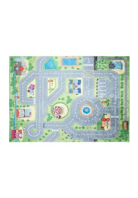 Koberec s motívom mesta pre deti