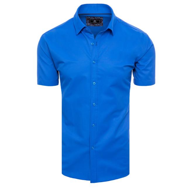 Elegantná pánska košeľa modrej farby