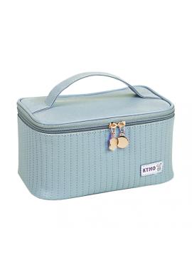 Kozmetický kufrík modrej farby