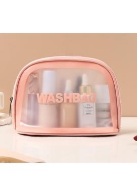 Ružová kozmetická taška WASHBAG