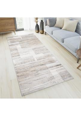 Moderný metrážny koberec v jemných farbách