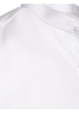 Biela pánska košeľa so stojačikom