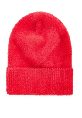 Červená zimná čiapka MOSQUITO pre dámy v zľave