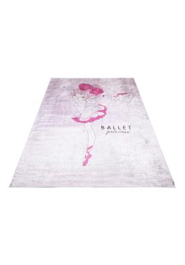 Ružový koberec ballet princess