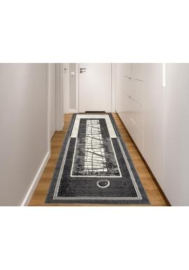 Sivý koberec v modernom štýle vo výpredaji