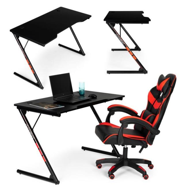 E-shop Herný stôl v čiernej farbe
