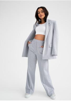 Voľné nohavice MOSQUITO v sivej farbe v zľave