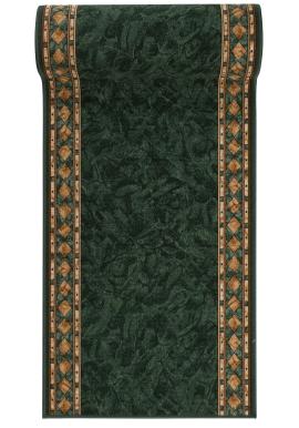 Zelený metrážny koberec