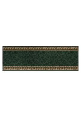 Zelený metrážny koberec