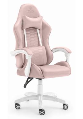Herné ružové kreslo HELLS CHAIR HC- 1000