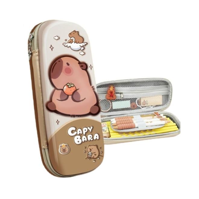 Jednokomorový hnedý peračník s kapybarou