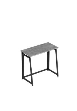 Skladací sivý písací stôl Mark Adler LEADER 1.5 GREY