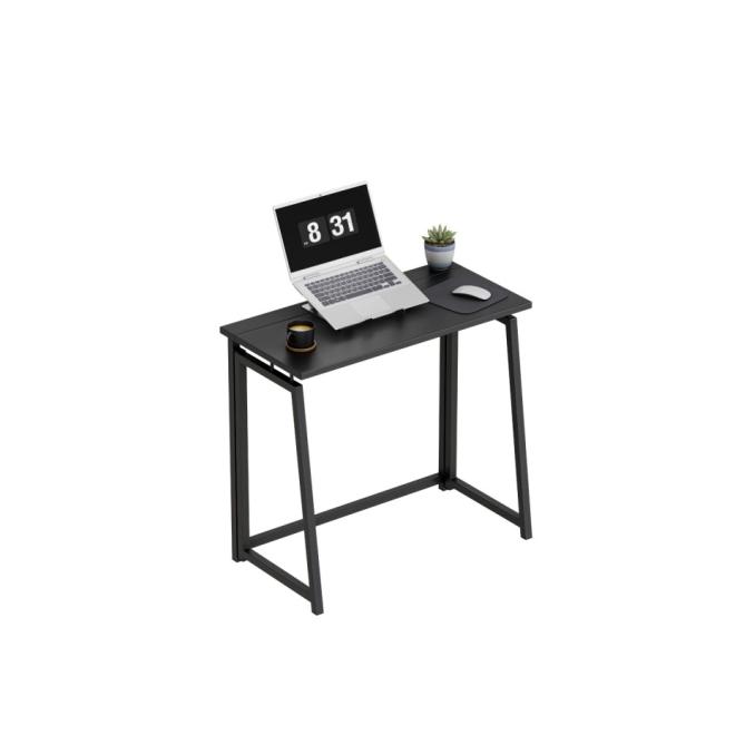 Čierny skladací písací stôl Mark Adler LEADER 1.5 BLACK