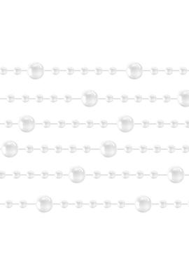 Vianočná perlová girlanda - 5 m