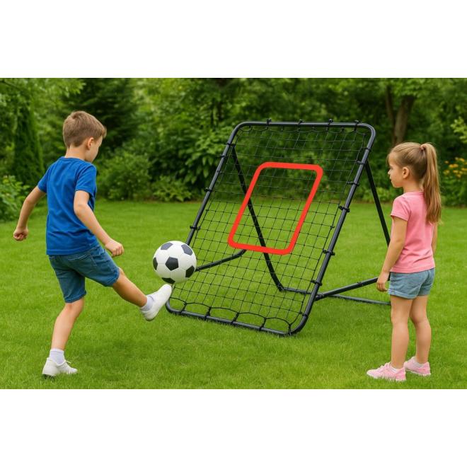 Futbalový trenažér na odrážanie lopty 100x100 cm