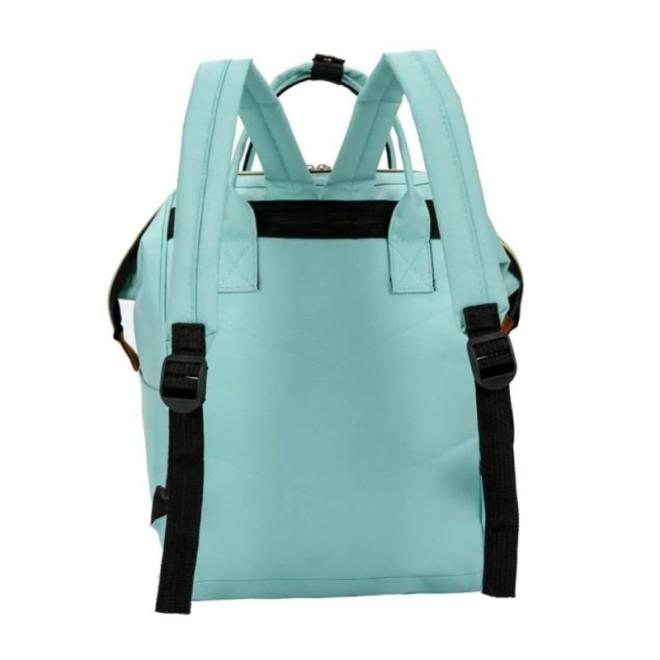 Funkčný mätový ruksak pre mamičky a oteckov