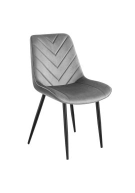 Sivá jedálenská stolička Mark Adler PRINCE 3.0 GREY