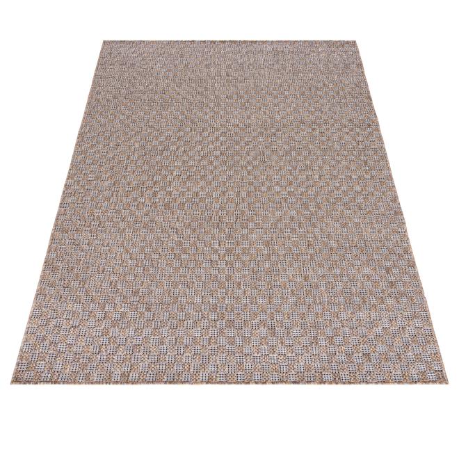 Hnedý klasický koberec