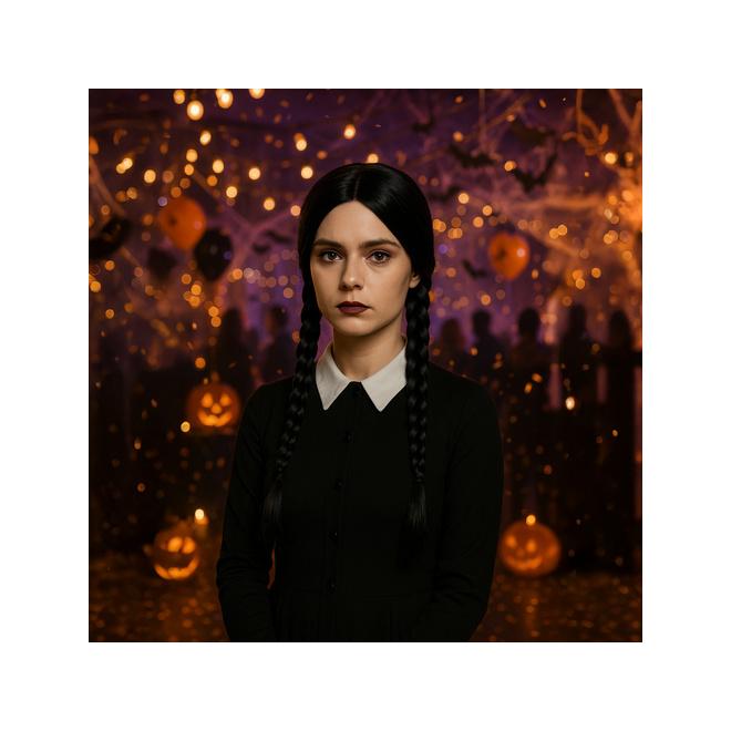 Dlhá dámska parochňa - vrkoče