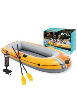Dvojmiestny nafukovací čln Challenger 2 + pumpa + 2 veslá