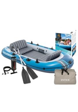 Štvormiestny nafukovací čln Excursion 4 + pumpa + 2 veslá + taška