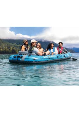 Päťmiestny nafukovací čln Excursion 5 + pumpa + 2 veslá + taška