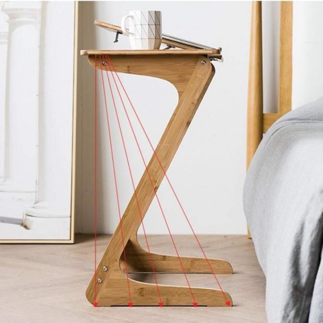 Multifunkčnký skladací stôl 60x35 cm