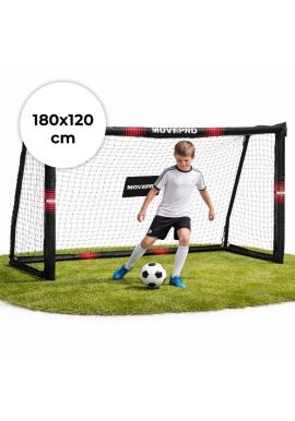 Futbalová bránka so sieťou 180x120x60 cm MOVEPRO