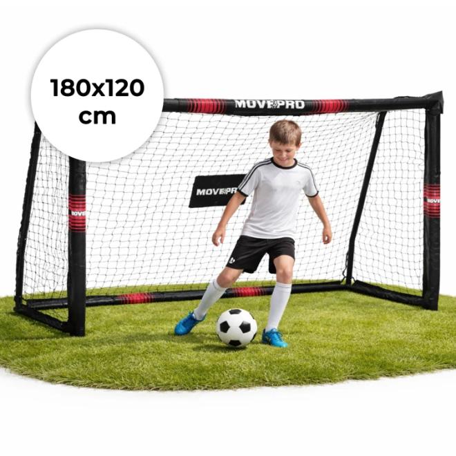 Futbalová bránka so sieťou 180x120x60 cm MOVEPRO
