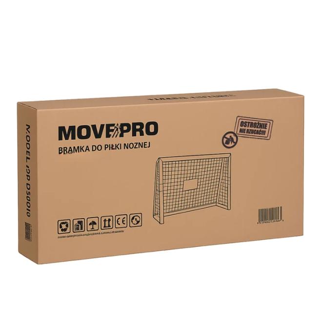Futbalová bránka so sieťou 240x160x85 cm MOVEPRO