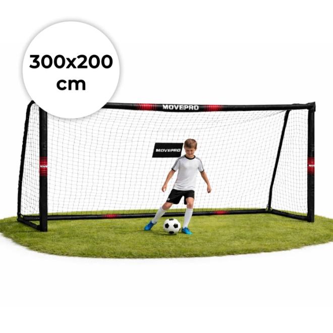 Futbalová bránka so sieťou 300x200x120 cm MOVEPRO