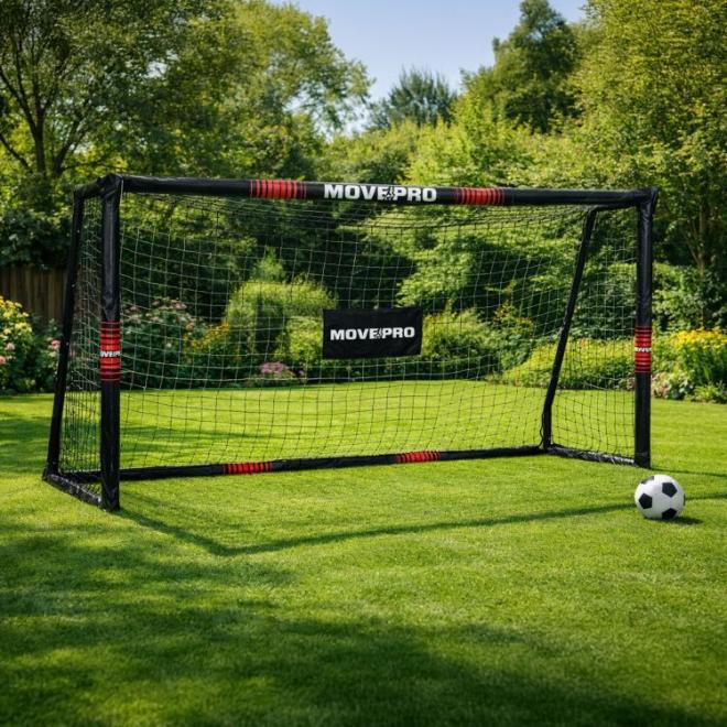 Futbalová bránka so sieťou 300x200x120 cm MOVEPRO