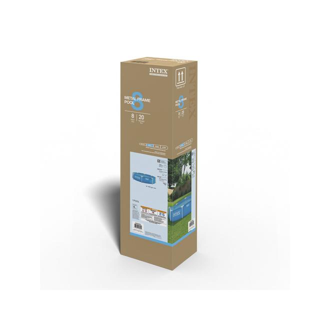 Bazén s kovovým rámom 244x51 cm 1820 l Intex