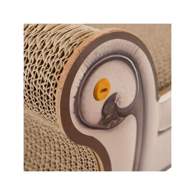 Škrabadlo pre mačky v tvare pohovky