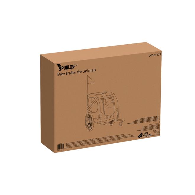 Príves na bicykel pre zvieratá