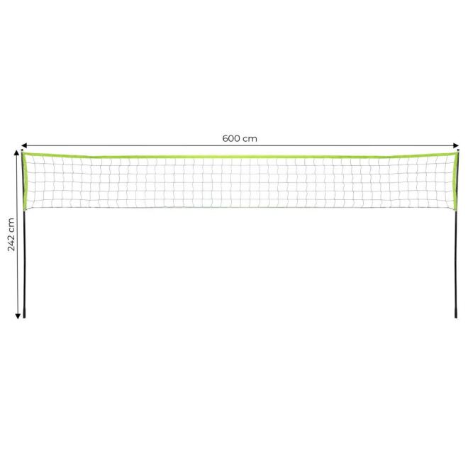 Volejbalová/bedmintonová sieť 600x240 cm